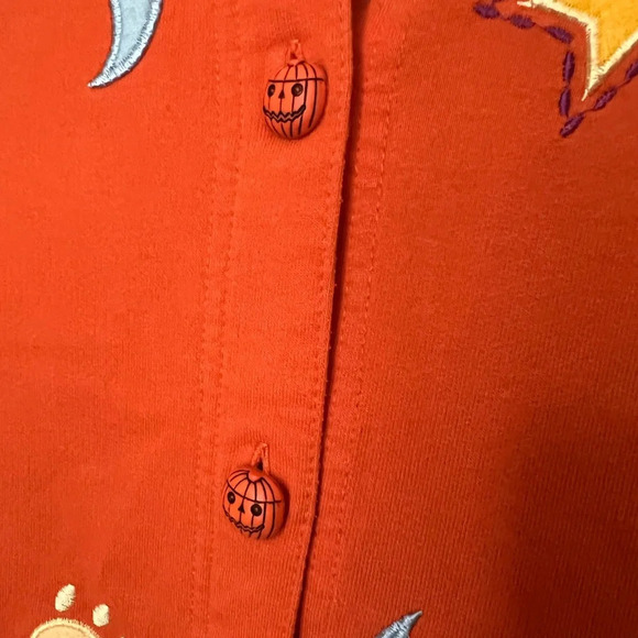 Cat Halloween Embroidered Sweater - Picture 5 of 5